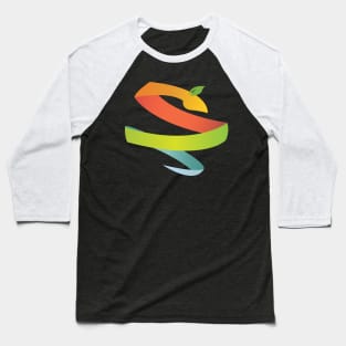 Ribbon Snake Baseball T-Shirt
